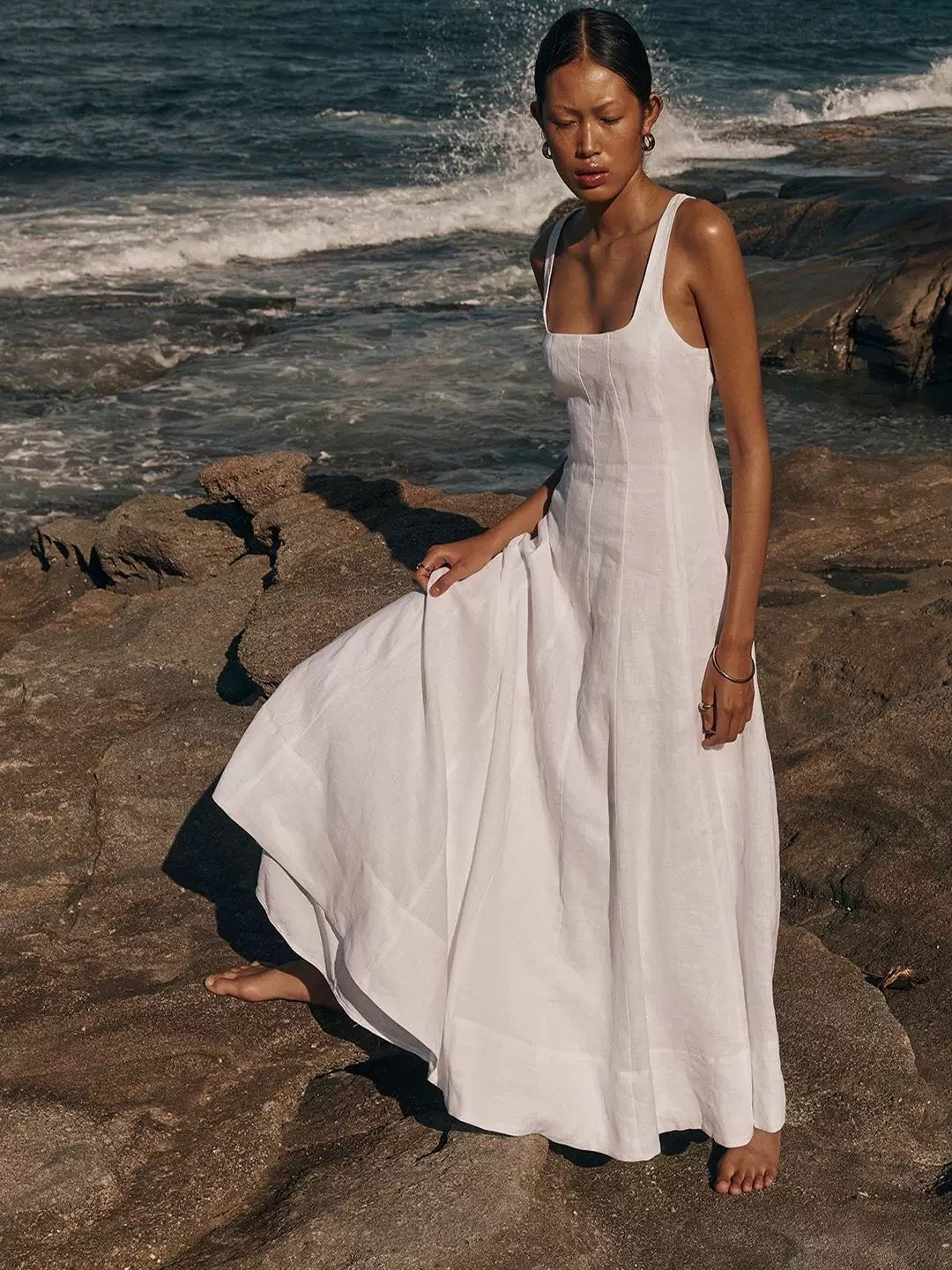 White Summer Dress